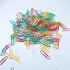120 Pcs 28mm 33mm Paper Clips Plastic Clips Letter Clips Colorful Paper Clips Office Clips School Office Supplies