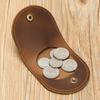 Women's Small Genuine Leather Coin Wallet Children Mini Purses Hasp Money Clip Clutch Hobo Bags Men Gift Pouch New Manual Craft