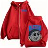 Blessd Ephdm Latam Tour Zipper Hoodies Men's Harajuku High Street Sweatshirt Jacket Coats Fleece Zip Up Hoodie