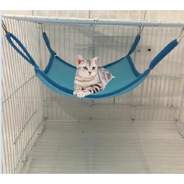 Cat Hanging Guinea Pig Hanging Swing Pet Hanging Summer Breathable Hammock Cat Nest Small Pet Cool Bed Cat Hammock  Cat Bed
