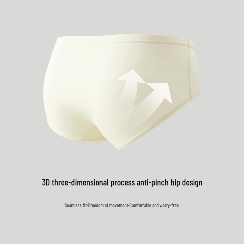 FENTENGCARE Women's 7A Antibacterial Cotton Briefs 6-Pack