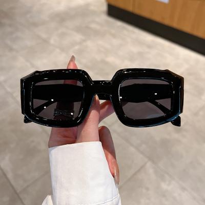 Nadrozměrné pánské dámské sluneční brýle Nové v módě Vintage čtvercové stínidla Retro luxusní značkový design Cukrová barva UV400 Brýle
