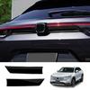 M63K-For Honda HRV HR-V Vezel   Exterior ABS Glossy Black Rear Door Trunk Strip Tailgate Edge Moulding Trims Cover
