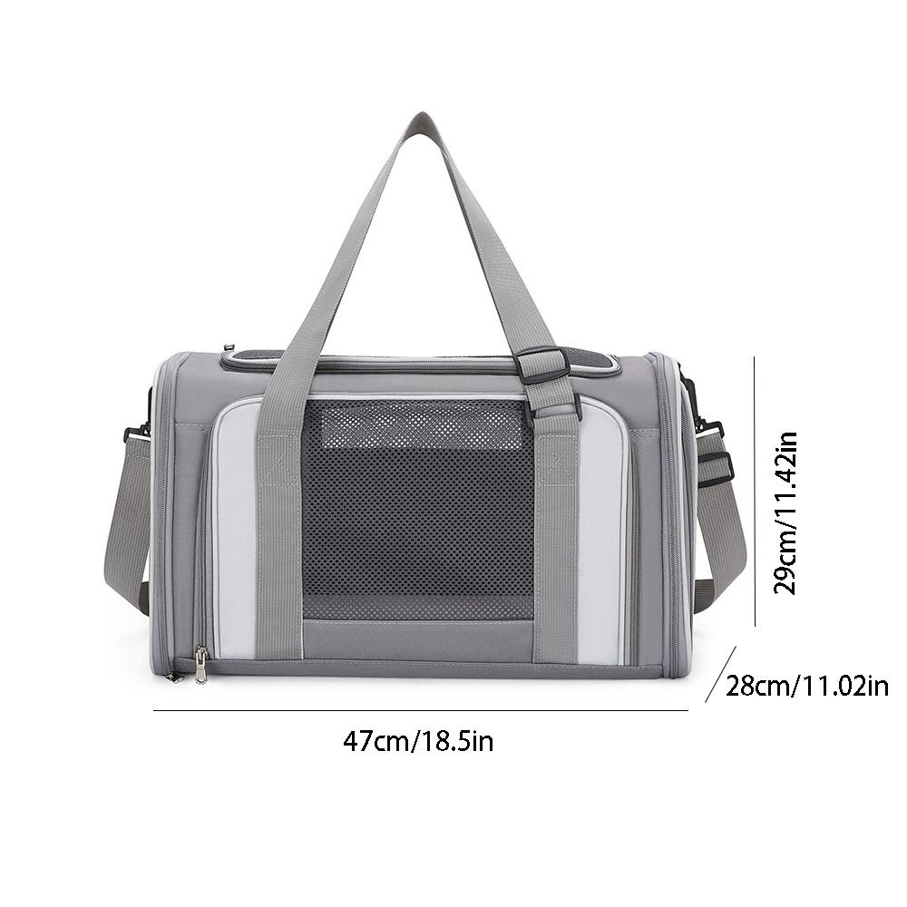 Large Capacity Pet Carrying Bag Foldable Pet Carrier Bag Pet Travel Bag  Transport