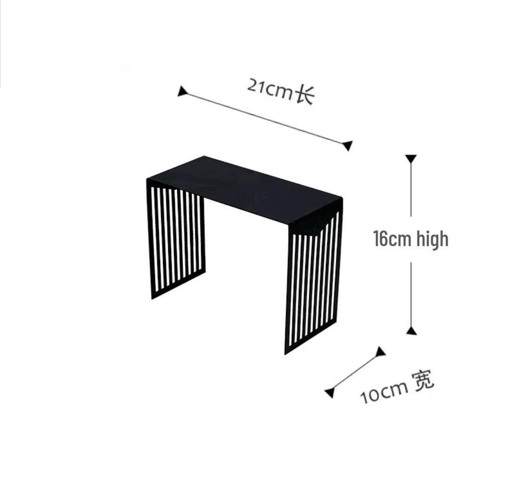 Silver Dessert Display Stand for Corporate Coffee Break and Afternoon Tea