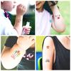Birthday Party Tattoo Stickers Cartoon Reward Creative Summer Ice Cream Dessert Cake Cute Stickers