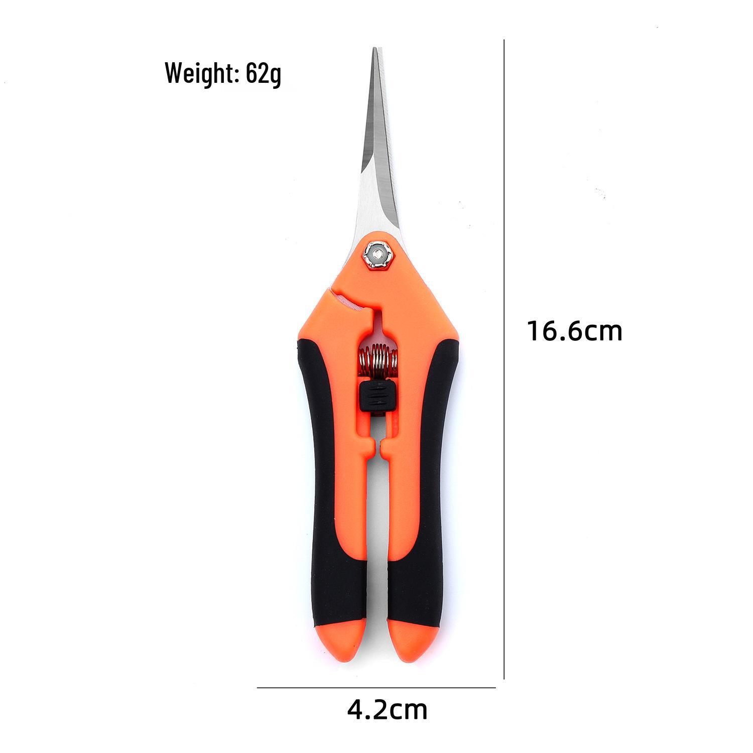 Stainless Steel Garden Pruning Shears for Thick Branches and Grapes