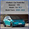 Anti-dirty Car Trunk Mat For Volkswagen VW ID.3 2020~2024 2021 2022 2023 ID3 Waterproof Rubber TPE Liner Cushion Pad Accessories