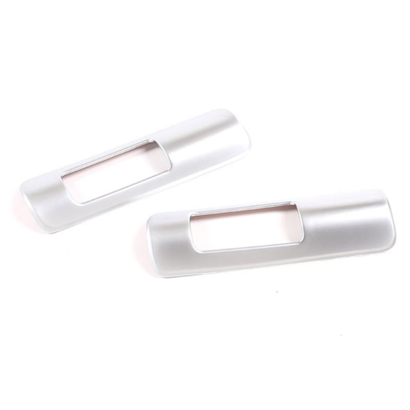 

ABS автомобильный Стайлинг B стойка кондиционера выходная рамка накладка наклейка для Land Rover Discovery 5-23 интерьер серебряный