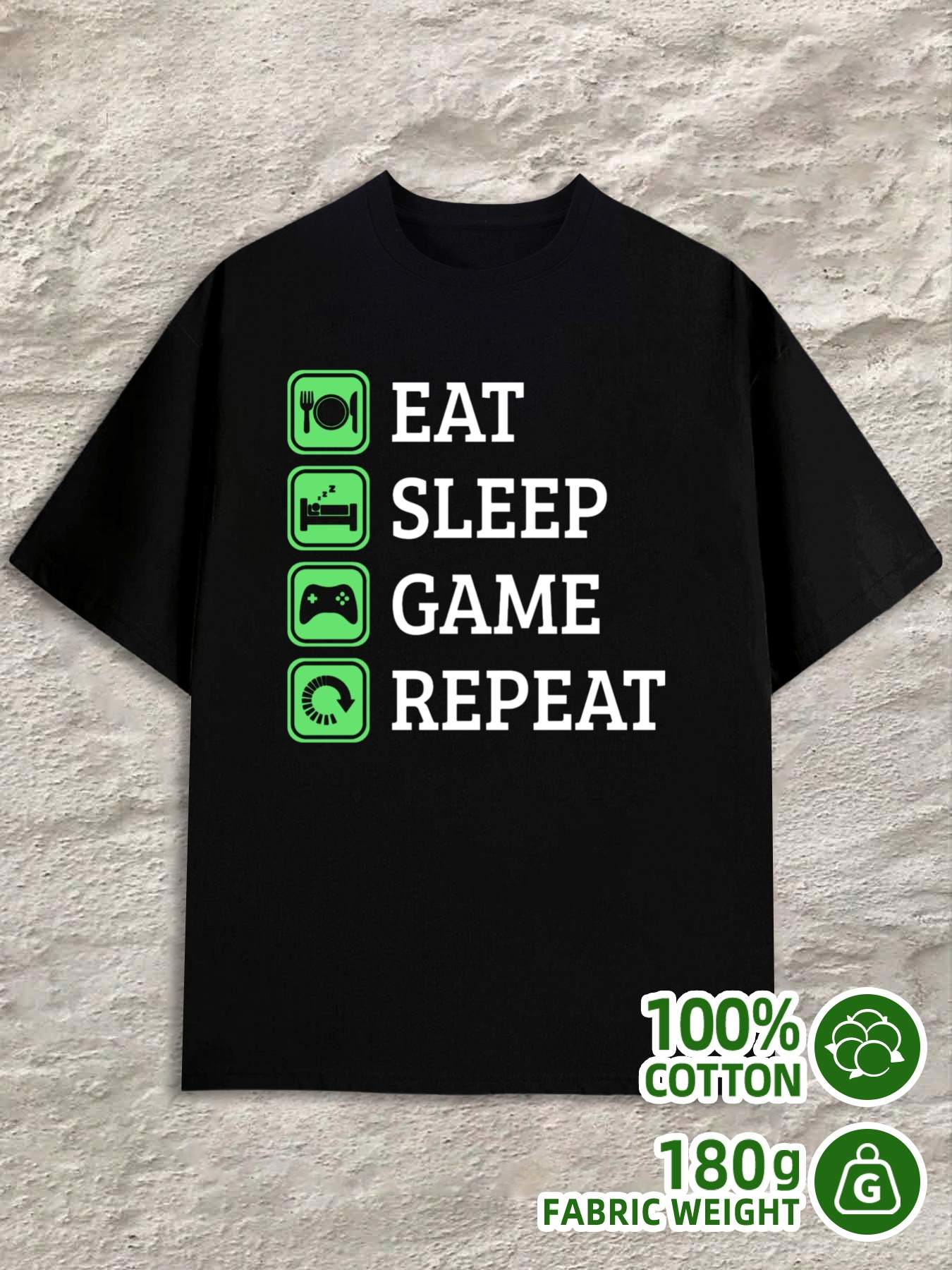 Men s Product Y2K Game Life Cycle Shirts Black S