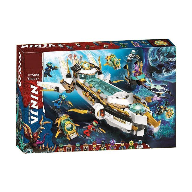 Nin 71756 Hydro Bounty Building Blocks Toy, Educational Gift for Boys Girls