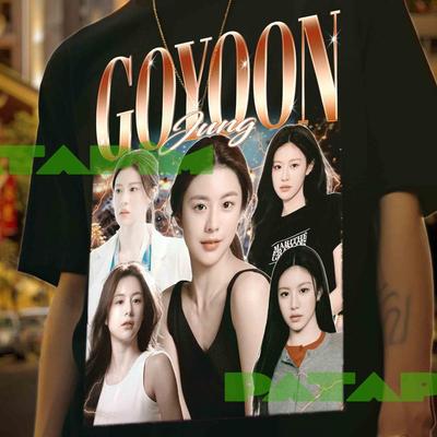 Go Youn-jung Retro Graphic Sweatshirt: Unisex Kdrama Tee