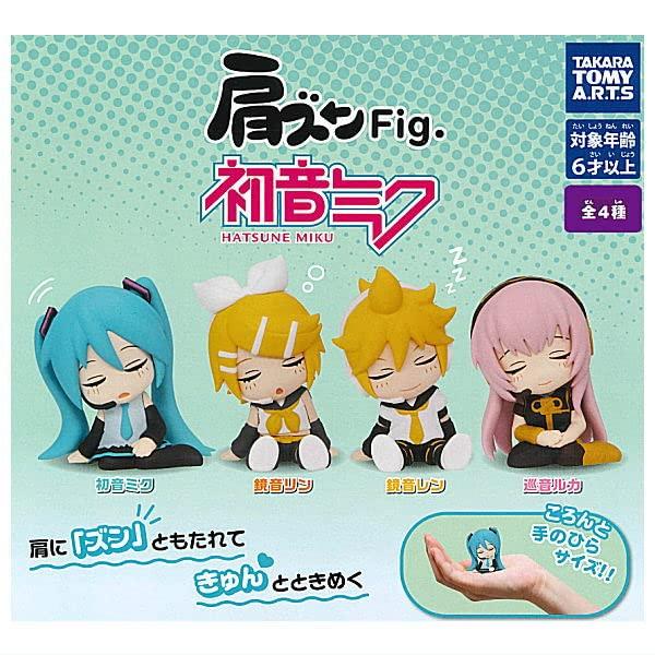

Плечо Цзун Фиг. Хацунэ Мику [Набор из 4] (полный)] Gacha Capsule Игрушка