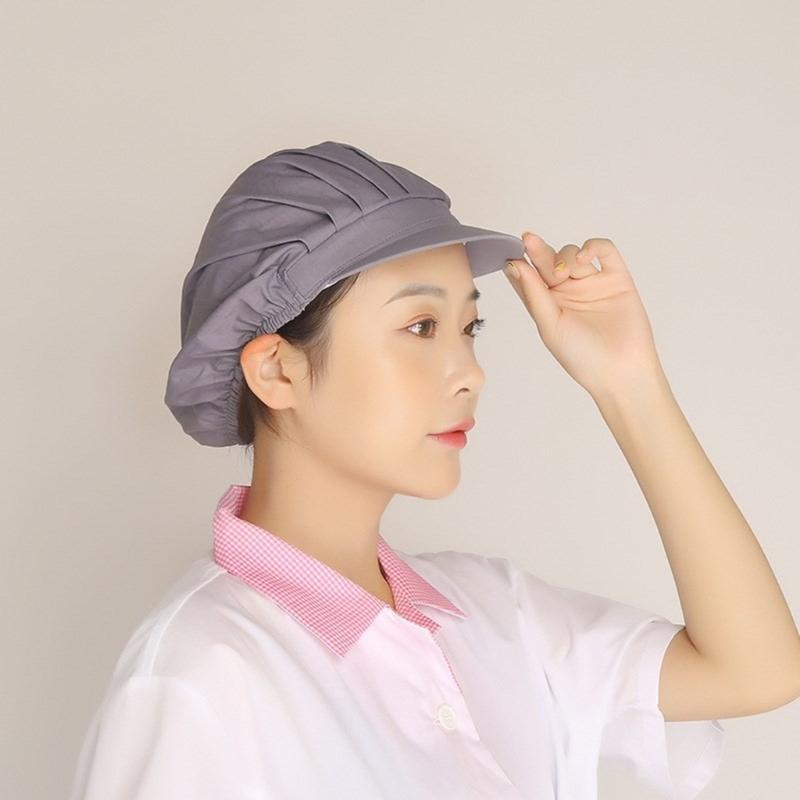 Restaurant Hotel Kitchen Bakery Cooking Cap Unisex Catering Work Hat Dust Proof