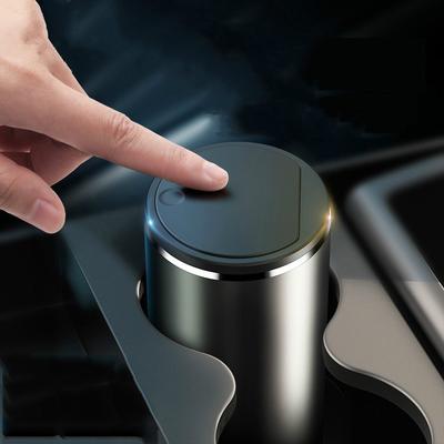 1Pc Durable Alloy Car Trash Can Auto Organizer Storage Bag Garbage Bin Ashtray Dust Case Holder for Vehicles114