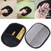 2PCS/SET Double-sided Pet Grooming Gloves Soft Multi-functional Pet Hair Remover Brush Black Thickened Static Dedusting Brush