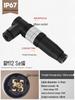 M12 Waterproof Sensor Connector: Male & Female Aviation Plug, 34-Pin, 5-Hole, 8P, Straight & Elbow, Three-Core Socket.