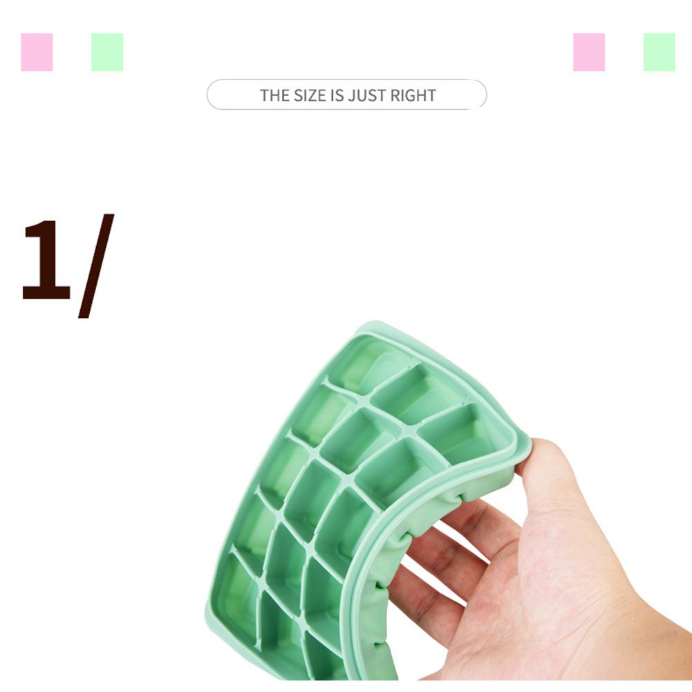 15 Grids Diy Ice Cube Mold Silicone Tray Cream Maker Kitchen Supplies