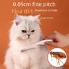 Pet Flea Comb for Dogs & Cats - Dense Tooth Surface for Efficient Grooming