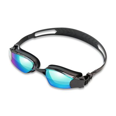 Being Professional Swimming UV for Men and Soft Silicone Nose Wide Field of Underwater Glasses Goggles, Anti-Fog, Protection, Watertight, Adults,