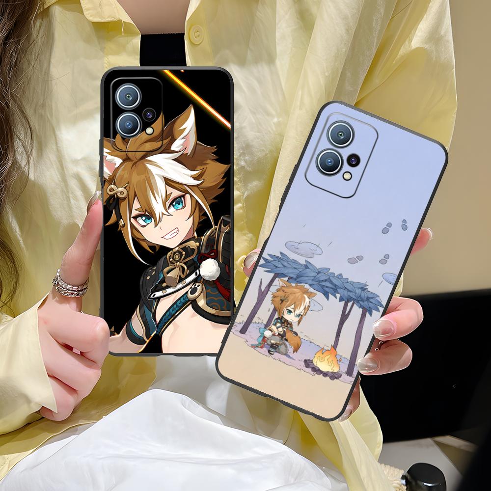 Game GI Gorou Mobile Phone Case for Huawei P60 P50 P40 P30 P20 P10 P9 P8 Pro Lite Plus Colorful Printing Cover Pretty Smartphone