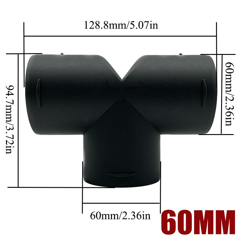 Air Diesel Heater 60mm Diameter 0.8/1/2/3M Length Duct Pipe Tube Hose Outlet Exhaust Joiner Connector For Webasto Eberspaecher