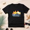 Surf Australia T-Shirt: Black Beach Style Tee