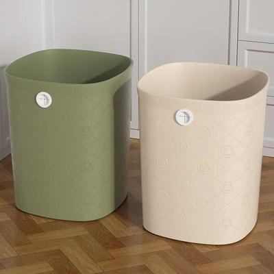Bote de basura multiusos con aro de presión gratuito para cocina, baño, dormitorio, sala de estar, dormitorio y oficina.