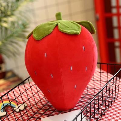 Cushion Plush Pillow Strawberry Plush Doll Stuffed Toys Fruit Plush Toys Strawberry Plush Stuffed