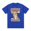 Funny I Choose Violence Vintage Cat Meme T-shirts Women's Men Fashion Trend Y2k T-shirt Casual Cotton Short Sleeve T Shirts Tops
