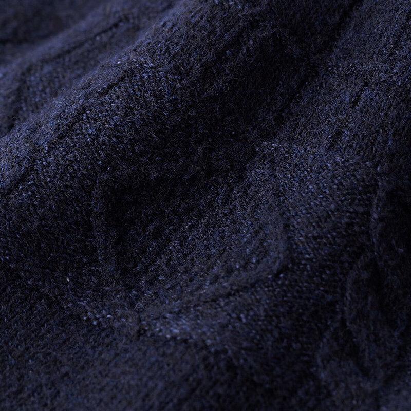 INMAN Women's Wool Blend Retro Pullover Sweater