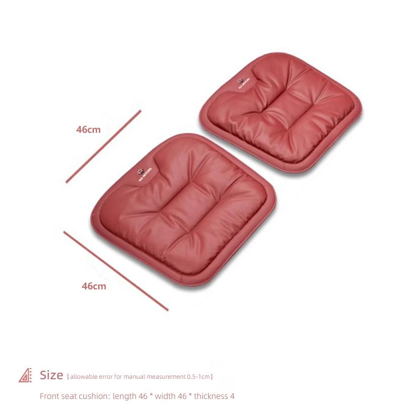 THCR5 Car Seat Cushion Leather Soft Pad Interior Accessories For KIA EV6 RIO Ceed Sportage Cerato Soul Sorento Picanto Optima Stinger