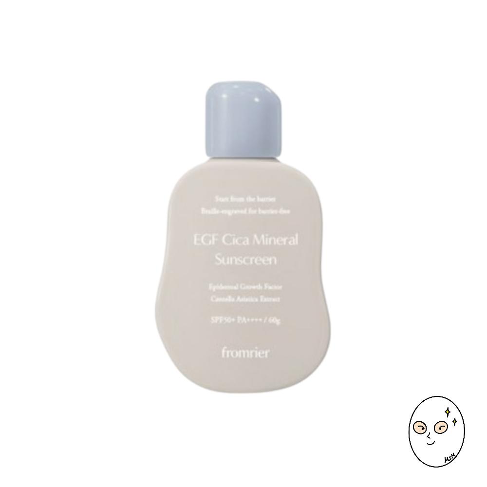 Fromrie Vegan EGF Cica Mineral Sunscreen SPF50+ PA++++ 60g