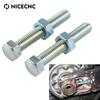 M8x50mm Chain Adjuster Bolt Kit For Honda Yamaha Suzuki Kawasaki BMW Ducati