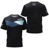 Men's and Women's Short-sleeved Table Tennis 3D T-shirt Printed Quick-drying Breathable Outdoor Club Children's Top