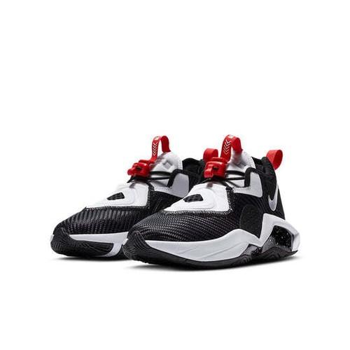 Nike LeBron Soldier 14 GS Bred CN8689-002 EU 36.5 чёрный/белый