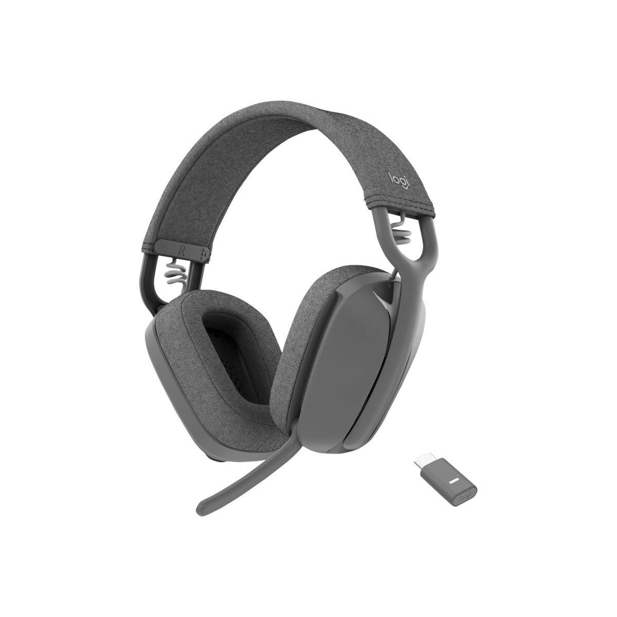 Logitech Micro-Headset - Bluetooth - Kabellos - Usb-C Über Einen Bluetooth-Adapter - Zone Vibe Wireless - Mikro-Headset - C - Bild 7