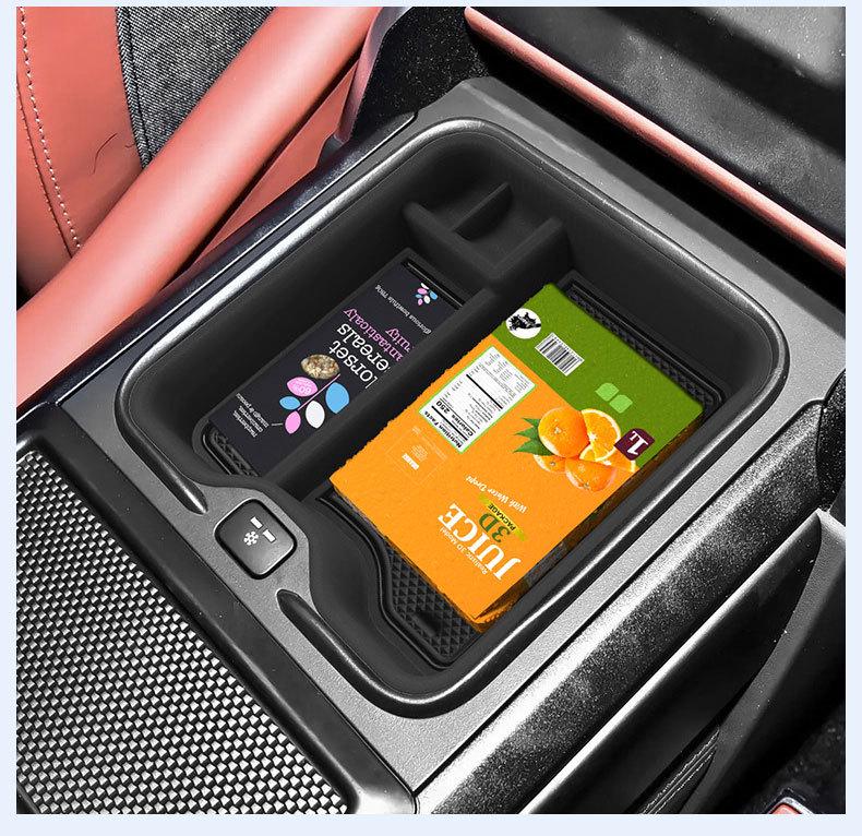 Compatible Armrest Box Storage for 2023-2026 Land Rover Range Rover Sport Central Console Accessories
