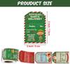 Christmas Holiday Gift Series: 200 Self-Adhesive Decorative Stickers/Roll
