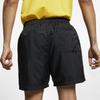 Nike Locker Atmungsaktiv Rundhals Kurzarm Bindegürtel Shorts Lässiges Sportset Herrensets Schwarz DC5095-010+AR2383-010