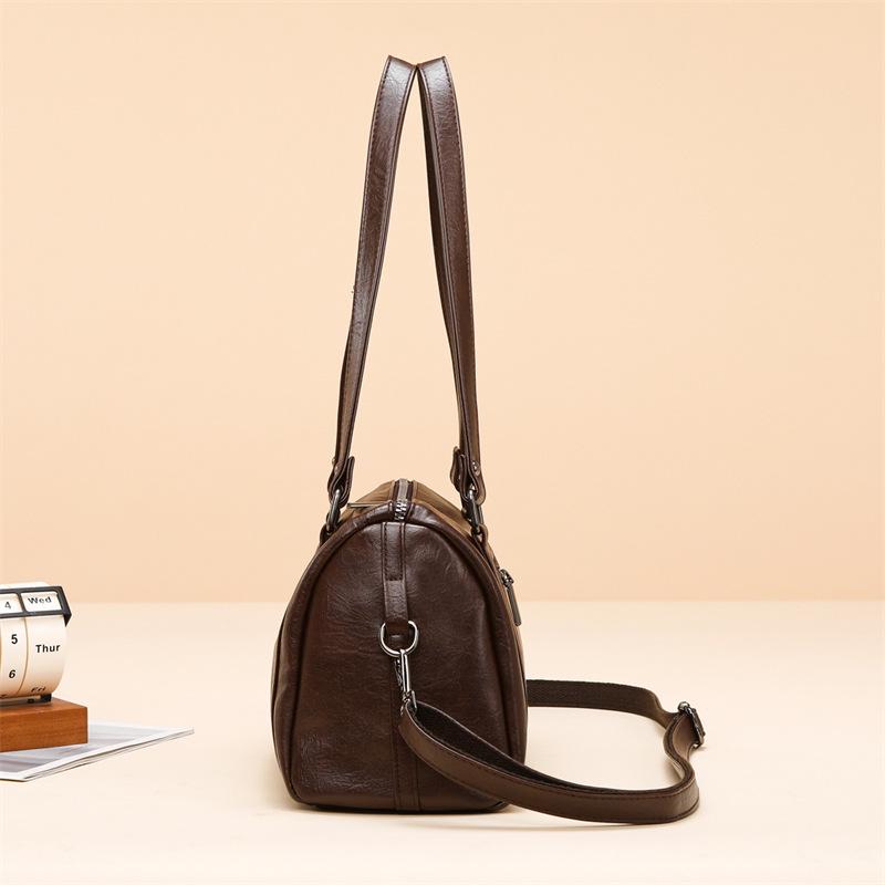 2026 Women's High-End Crossbody & Shoulder Tote - Large Capacity, Versatile Boston Bag for Commuting