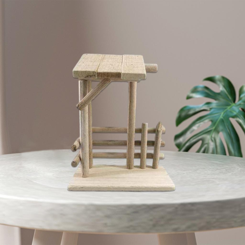 1pc Christmas Nativity Scene Figurines Statue Manger Ornament Home Office