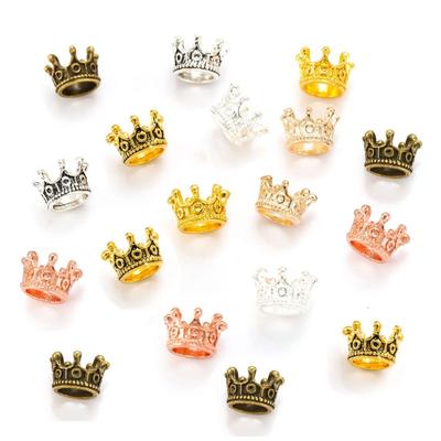 Handmade DIY Alloy Three-dimensional Crown Accessories Pendants Pendants Necklaces Bracelets Strings