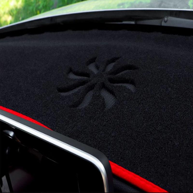 Car dashboard Avoid light pad Instrument platform desk cover Mat Carpets For Mitsubishi Outlander 3 2013-2017 2018 2019 2020
