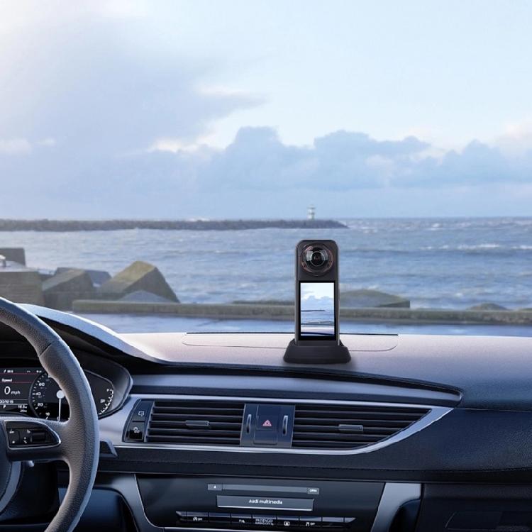 Portable Silicone Camera Base With Strong Adhesive For X5/X4 Camera Vehicle Dashboards Secure AntiVibration Mount