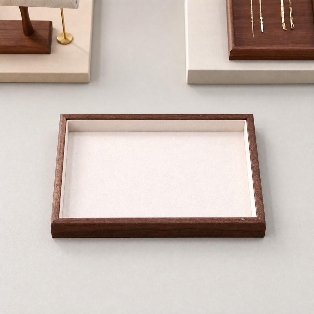 Jewelry Display Tray Compact Organizer Sturdy for Storefronts