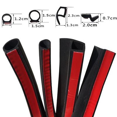 Soundproof Car Door Seal Strip Dashboard Sealing Strip Car Windshield Sealant P Z D Shape Type