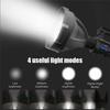 150000LM Powerful LED Flashlight Handheld Searchlight Rechargeable With Stand Super Bright Work Torch Portable Outdoor Lantern