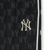 MLB New York Yankees Jacquard Monogram New York Yankees Pants Casual Pants Unisex Black 3APTM0844-50BKS