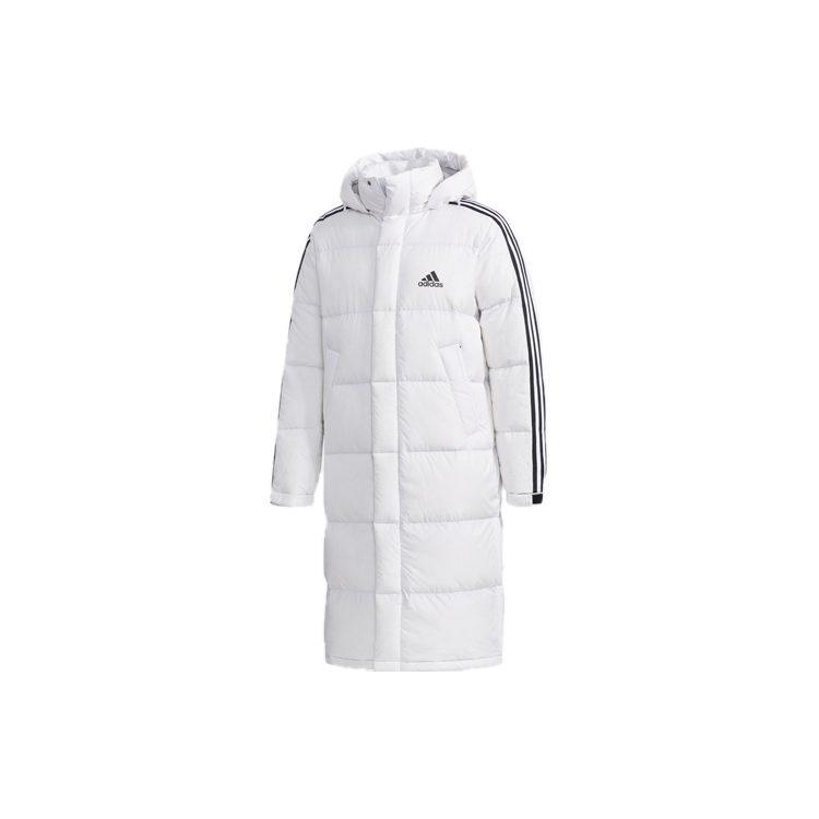 adidas Chaquetas de plumas para hombre Blancas con capucha Moderadas Otras EH3991